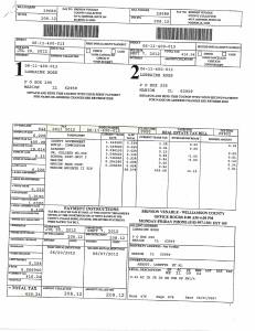 Exhibit J Propertytax Record Cards Williamson County-illinois Il Property Tax Fraud 0254