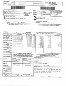 Exhibit L Property Tax Record Cards Williamson County-illinois Il Property Tax Fraud 0389
