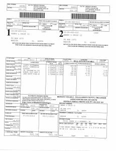 Exhibit Q Property Tax Record Cards Williamson County-illinois Il Property Tax Fraud 0488