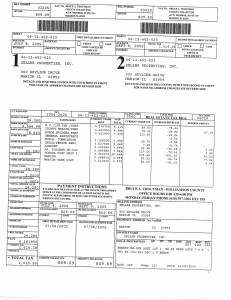 Exhibit R Property Tax Record Cards Williamson County-illinois Il Property Tax Fraud 0535