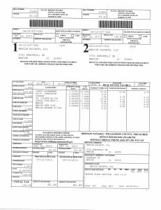 Exhibit U Property Tax Record Cards Williamson County-illinois Il Property Tax Fraud 0024