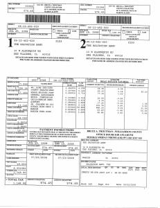 Exhibit U Property Tax Record Cards Williamson County-illinois Il Property Tax Fraud 0508