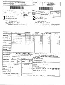 Exhibit U Property Tax Record Cards Williamson County-illinois Il Property Tax Fraud 0514