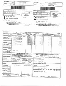Exhibit U Property Tax Record Cards Williamson County-illinois Il Property Tax Fraud 0515