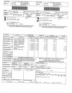 Exhibit U Property Tax Record Cards Williamson County-illinois Il Property Tax Fraud 0517