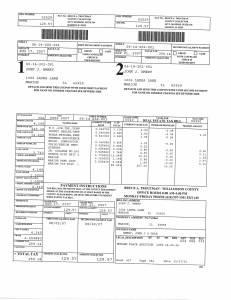 Exhibit V Property Tax Record Cards Williamson County-illinois Il Property Tax Fraud 0209