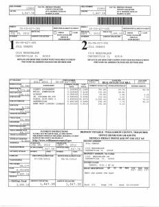 Exhibit W Property Tax Record Cards Williamson County-illinois Il Property Tax Fraud 0250