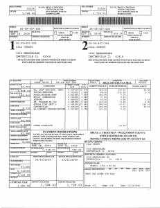 Exhibit W Property Tax Record Cards Williamson County-illinois Il Property Tax Fraud 0253