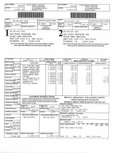 Exhibit W Property Tax Record Cards Williamson County-illinois Il Property Tax Fraud 0255